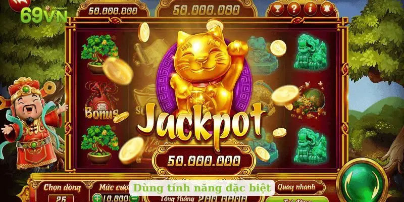 Dùng tính năng đặc biệt